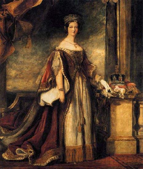 Sir David Wilkie Queen Victoria Germany oil painting art